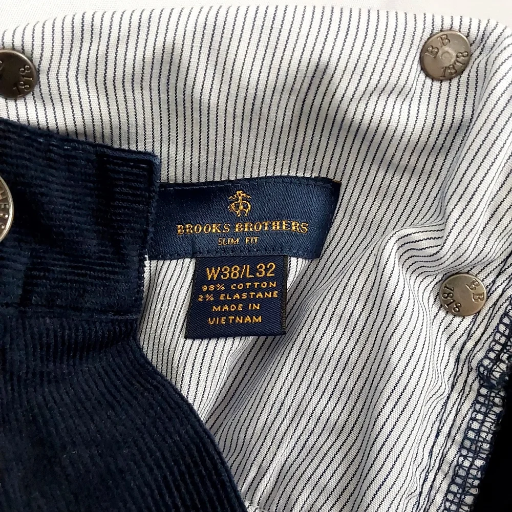 brooks brothers Corduroy slim fit pants